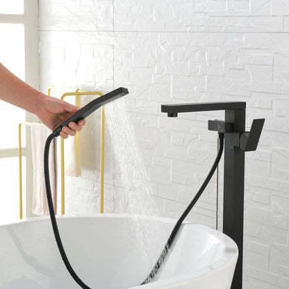 Single Handle Floor Mounted Freestanding Tub Filler