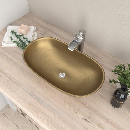 24 Bathroom Vessel Sink - 24x14 Oval Bathroom Sink Above Counter Porcelain Vessel Sink Round Bowl Sink Modern Large 24" Vessel Sink Above Counter