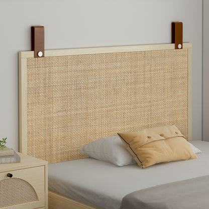 Decorative panel,Head board,Natural Rattan, for Bedroom, Living Room,Hallway