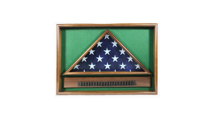 Police/Fire Retirement shadow box by The Military Gift Store