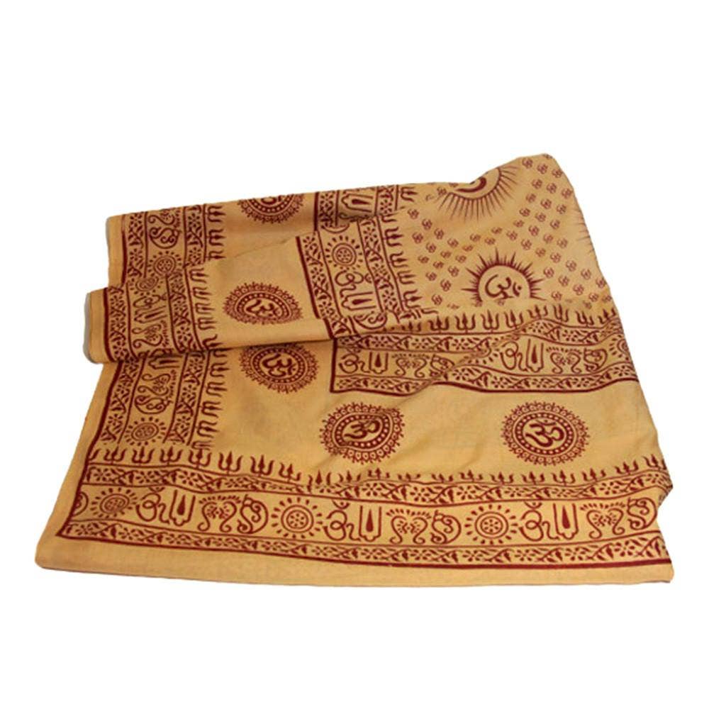 OM Mantra Meditation Yoga Prayer Shawl by OMSutra