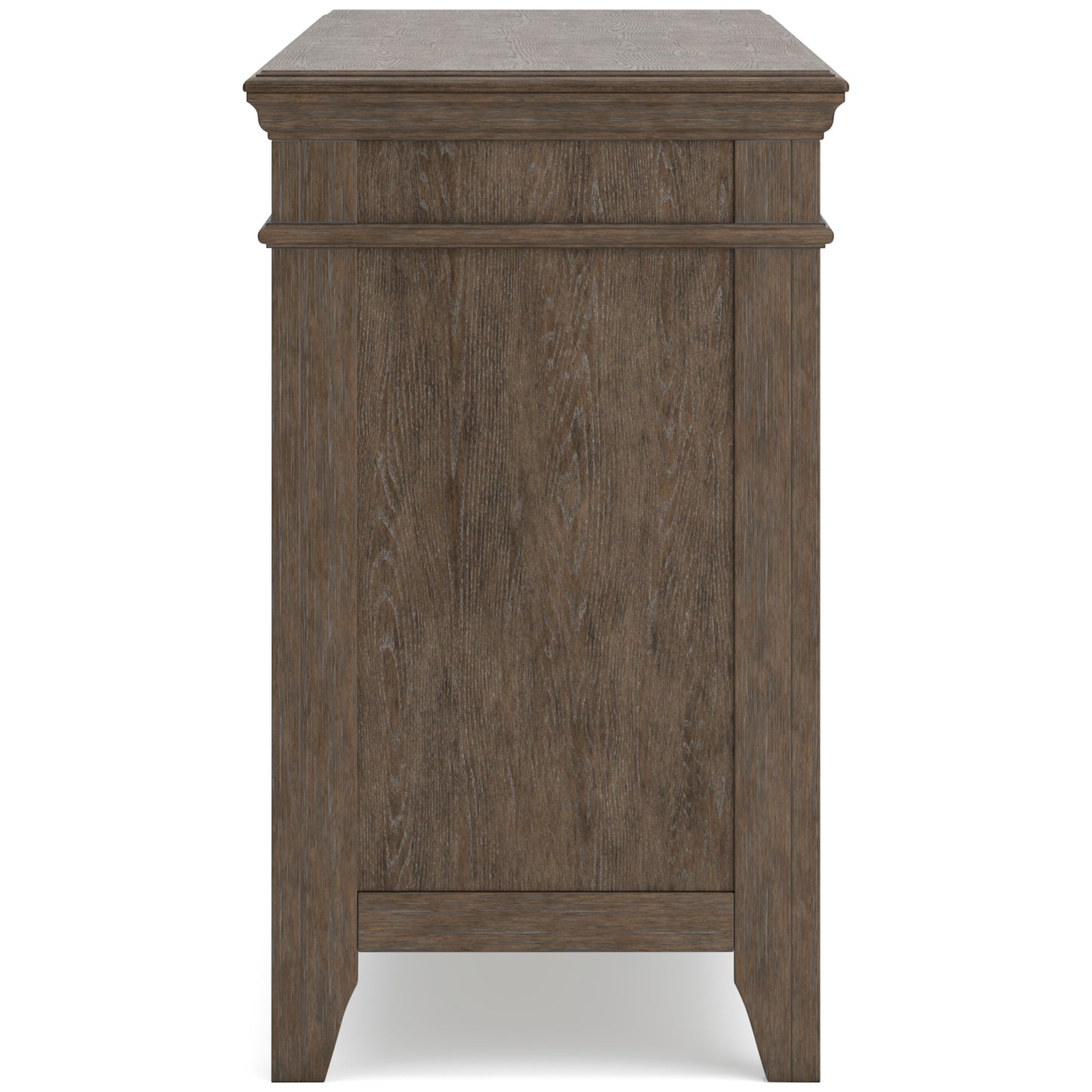 Ashley Janismore Weathered Gray Traditional Credenza H776-46