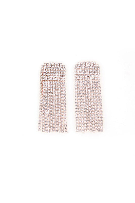 RHINESTONE EARRING