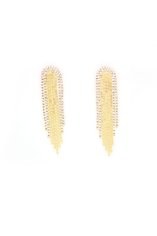 RHINESTONE  EARRING