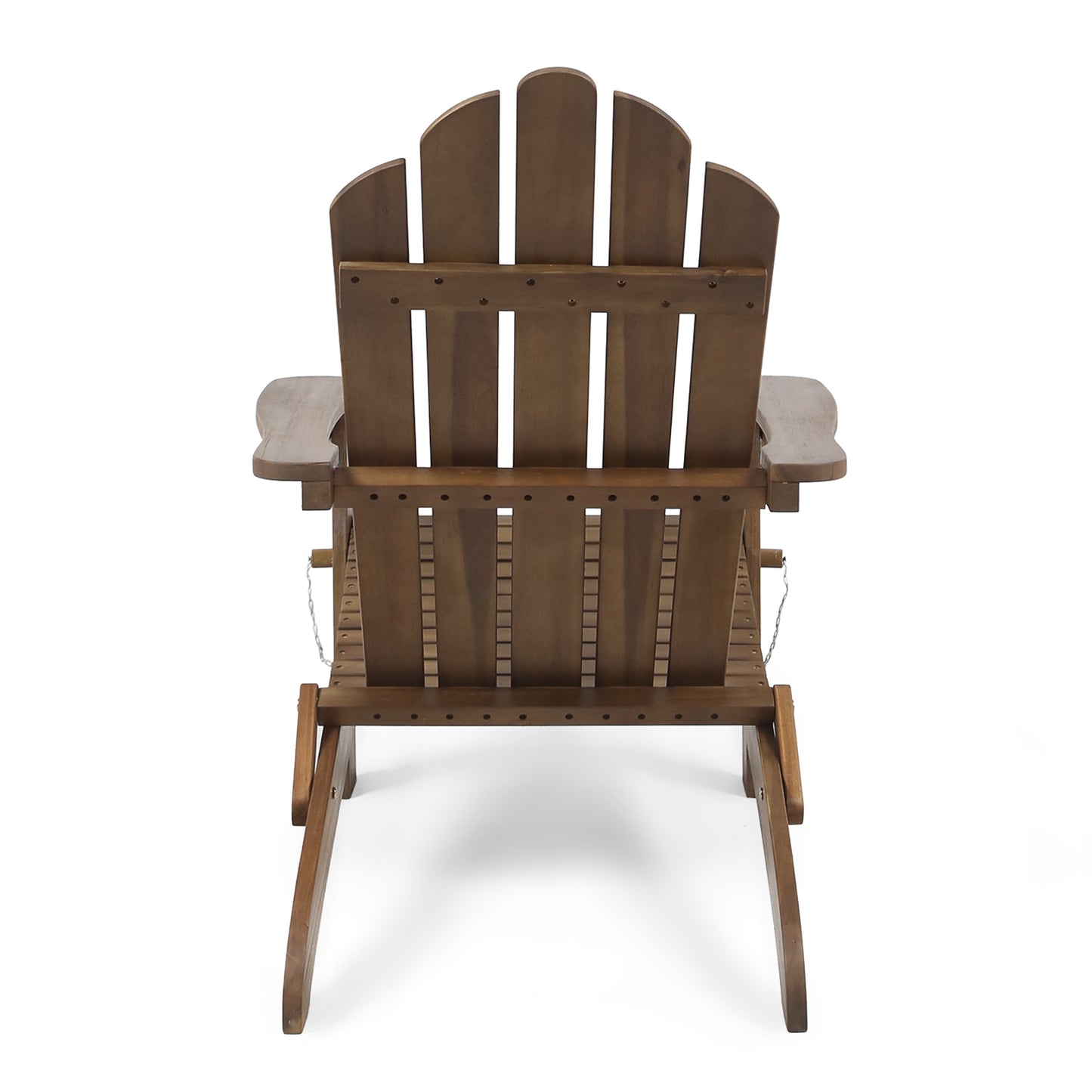 Hollywood outdoor foldable solid wood ADIRONDACK  Dark Brown chair