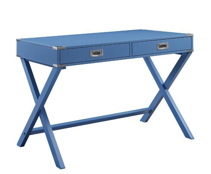 ACME Amenia Writing Desk, Blue Finish 93000