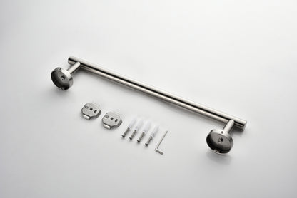 6 Piece Stainless Steel Bathroom Towel Rack Set Wall Mount