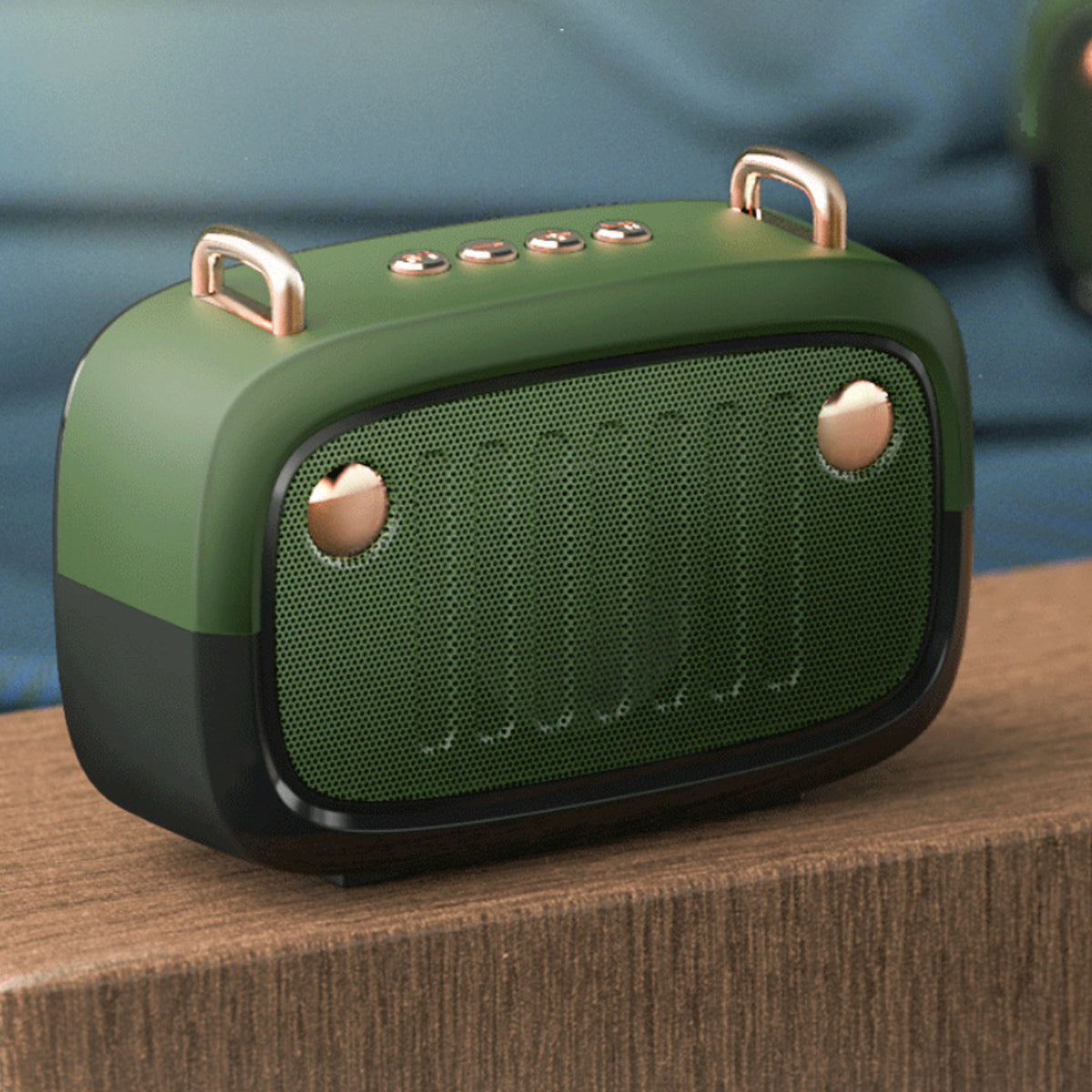 Retro Look FM Radio And Bluetooth Speaker by VistaShops