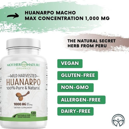 Huanarpo Macho Capsules by Mother Nature Organics