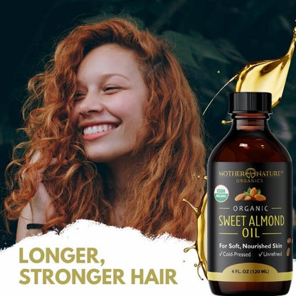 Sweet Almond Oil by Mother Nature Organics