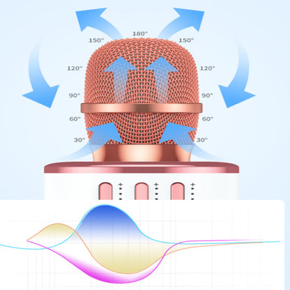 Karaoke Party Microphone With Bluetooth by VistaShops