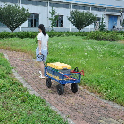 Tools cart Wagon Cart Garden cart trucks make it easier to transport firewood