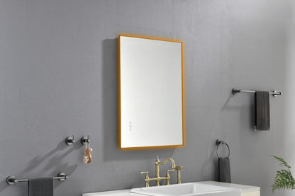 32x 24Inch LED Mirror Bathroom Vanity Mirror with Back Light, Wall Mount Anti-Fog Memory Large Adjustable Vanity Mirror