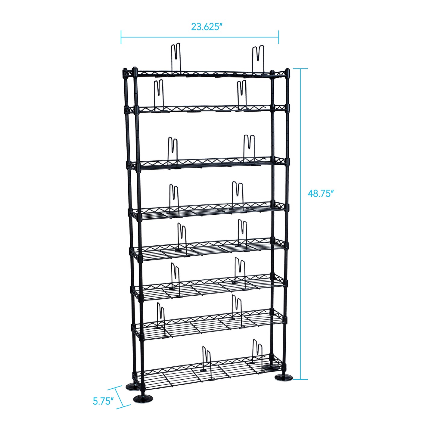 Atlantic Maxsteel 3020 Multimedia Rack 26.13"x8.13"x48.75" Lbs 17.30