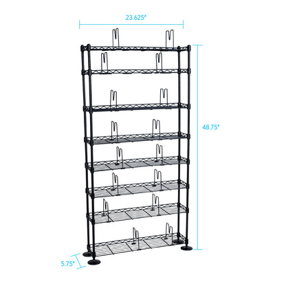 Atlantic Maxsteel 3020 Multimedia Rack 26.13"x8.13"x48.75" Lbs 17.30