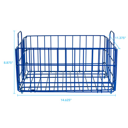 Basket - Wire / Blue