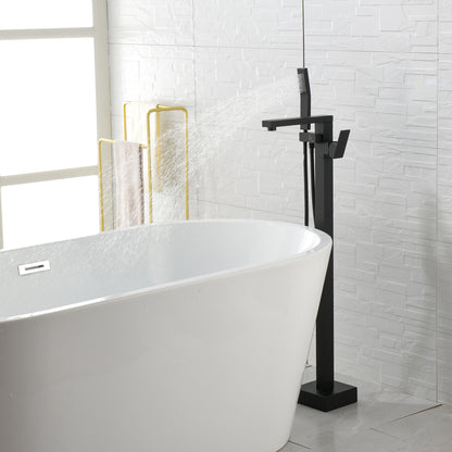 Single Handle Floor Mounted Freestanding Tub Filler