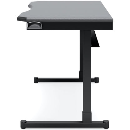 Ashley Lynxtyn 48" Black Contemporary Home Office Desk H400-111