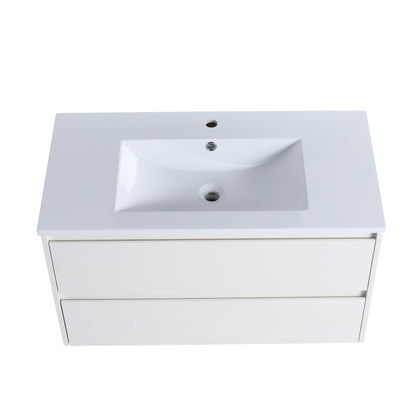 Bathroom Vanity with 2/3 Soft Close drawers, 36x18
