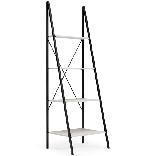 Ashley Bayflynn White+Black Casual Bookcase H288-17