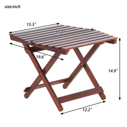 WOOD FOLDING TABLE