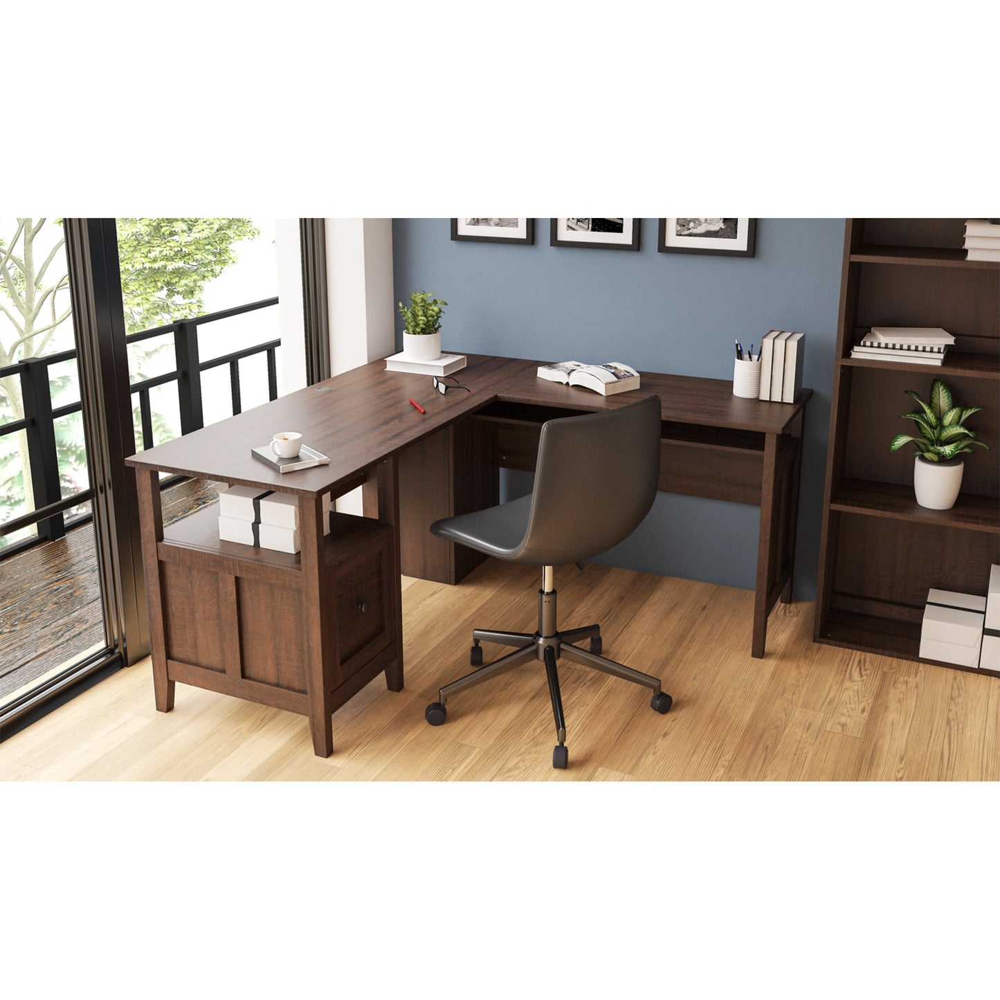 Ashley Camiburg 2-Piece Casual Home Office Desk H283H1