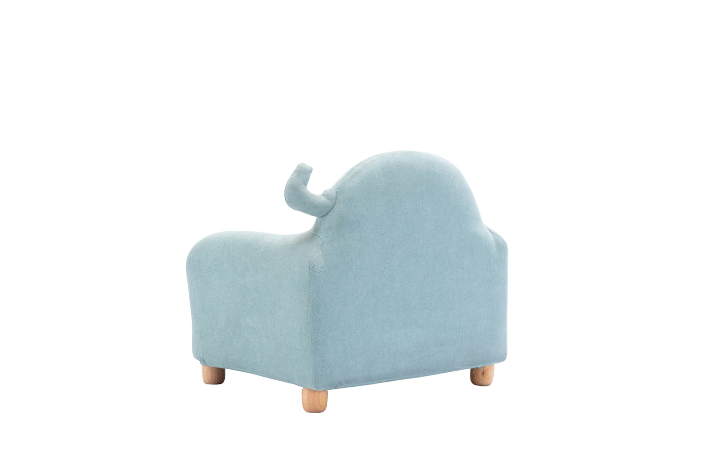 Beautiful Kids Chair 1pc Elephant Grey