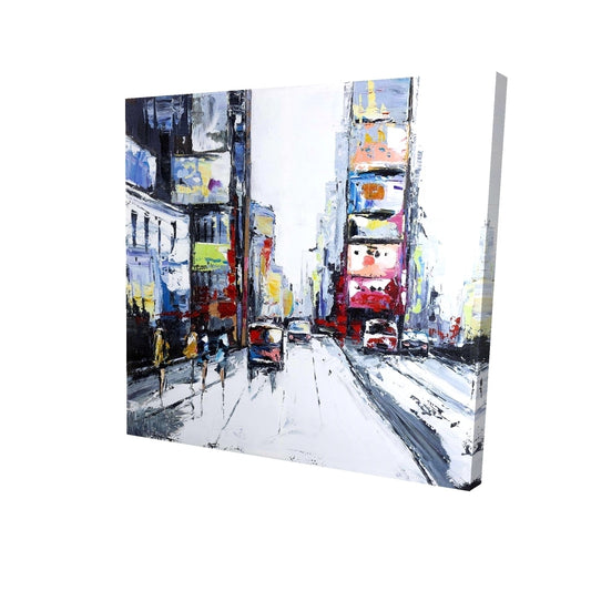 Time square - 12x12 Print on canvas