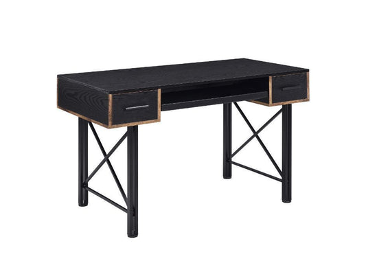 ACME Settea Computer Desk, Black Finish 92799