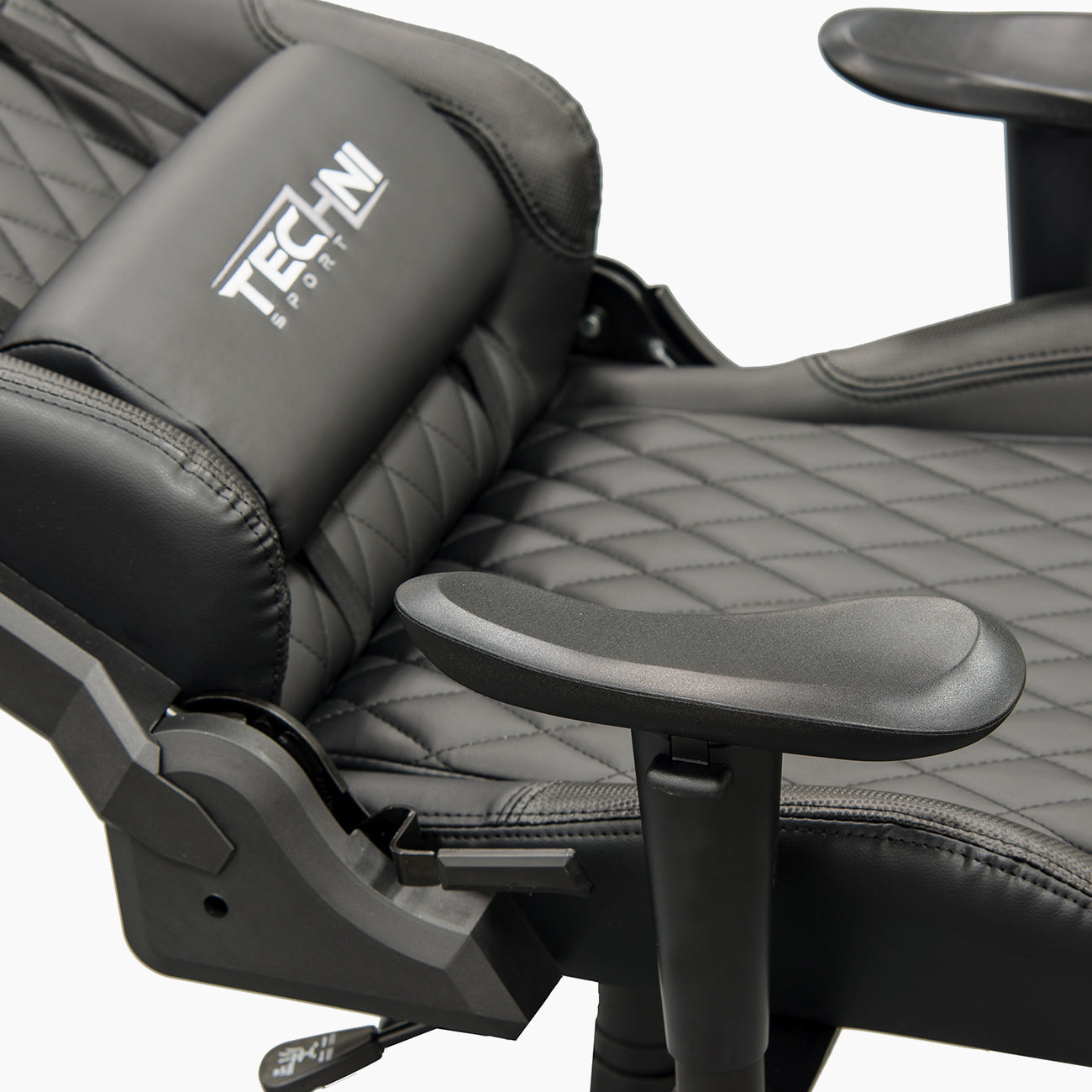 Techni Sport TS-5100 Ergonomic High Back Racer Style PC Gaming Chair, Black