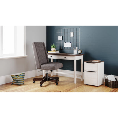 Ashley Dorrinson 47" Two-Tone Casual Home Office Desk H287-14