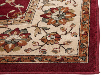 Valentino Red Area Rug 8x10