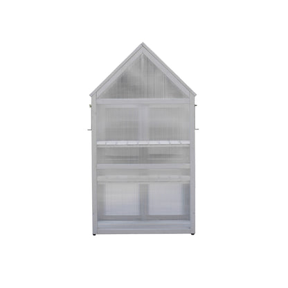 Mini Greenhouse Kit - Outdoor Plant Stand, Small Green House, Plant Stand Indoor, Green Houses for Outside, Indoor Garden & Patio Accessories Indoor Greenhouse, Tiered Plant Stand