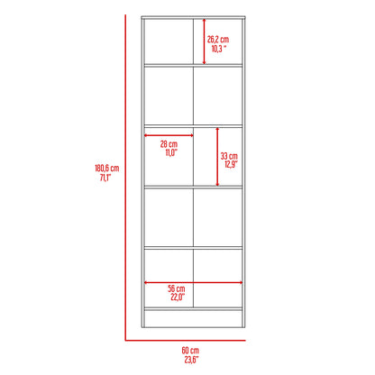 Buxton Rectangle 2-Door Storage Tall Cabinet Carbon Espresso and Black Wengue