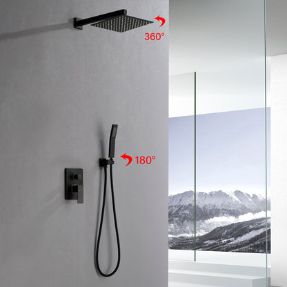 Complete Shower System with Rough-in Valve