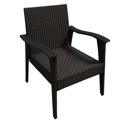 Outdoor Patio Lounge Chairs Rattan Wicker Patio Chaise Lounges Chair Patio Lounger Furniture with 5-Level Adjustable Backrest & Removable Cushioned Seating for Garden Poolside Patio Pool Beach Lounge