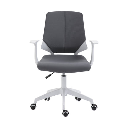 Techni Mobili Height Adjustable Mid Back Office Chair, Grey