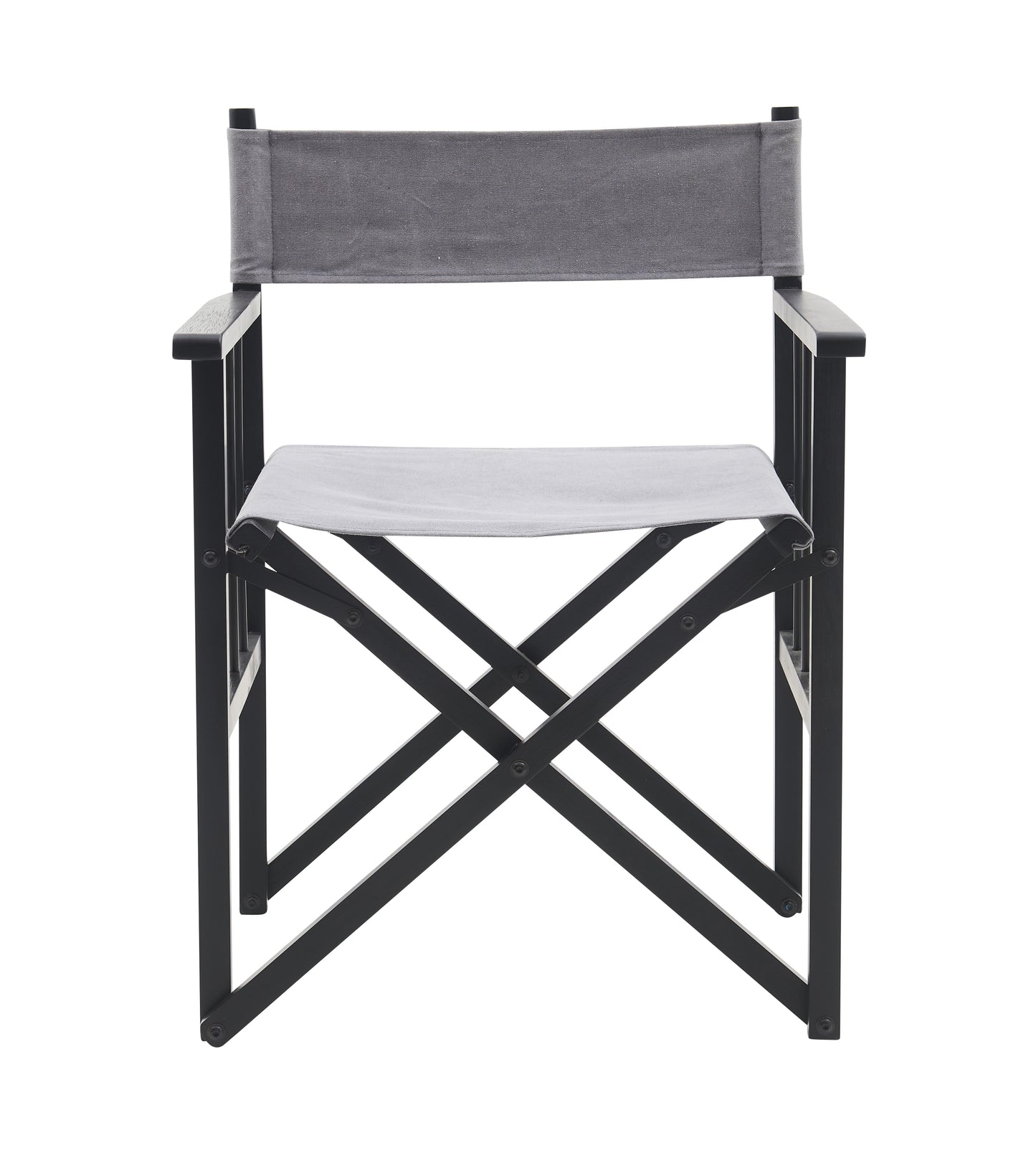 Outdoor portable leisure chair folding arm chair modern comfortable leisure folding chair（light grey)