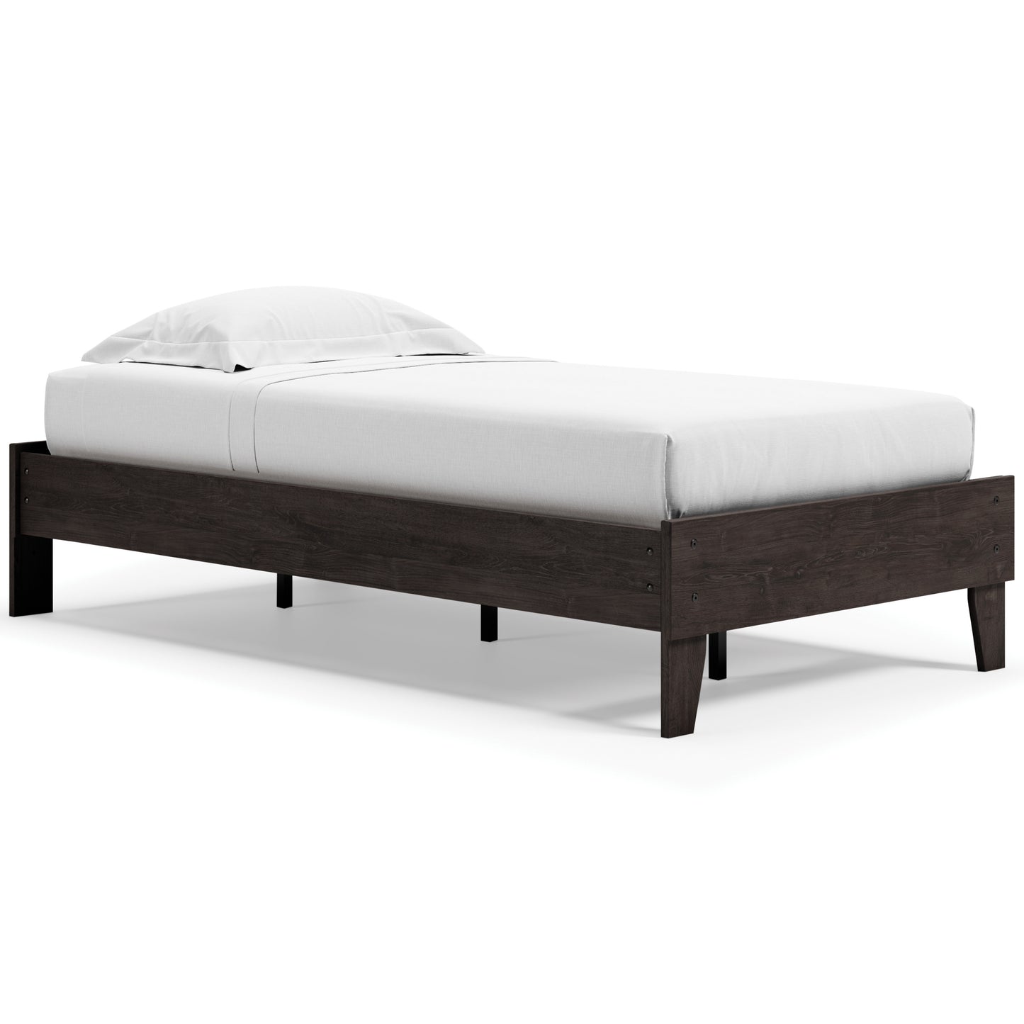 Ashley Piperton Black Contemporary Twin Platform Bed EB5514-111