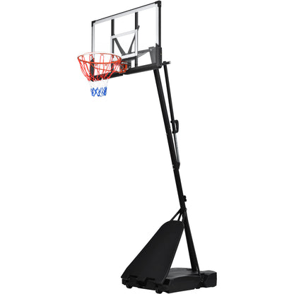 Portable Basketball Hoop Basketball System 8-10ft Height Adjustment for Youth Adults LED Basketball Hoop Lights, Colorful lights, Waterproof，Super Bright to Play at Night Outdoors,Good Gift for Kids