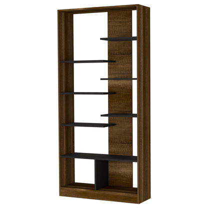 Shelter Island 9-Shelf Bookcase Walnut