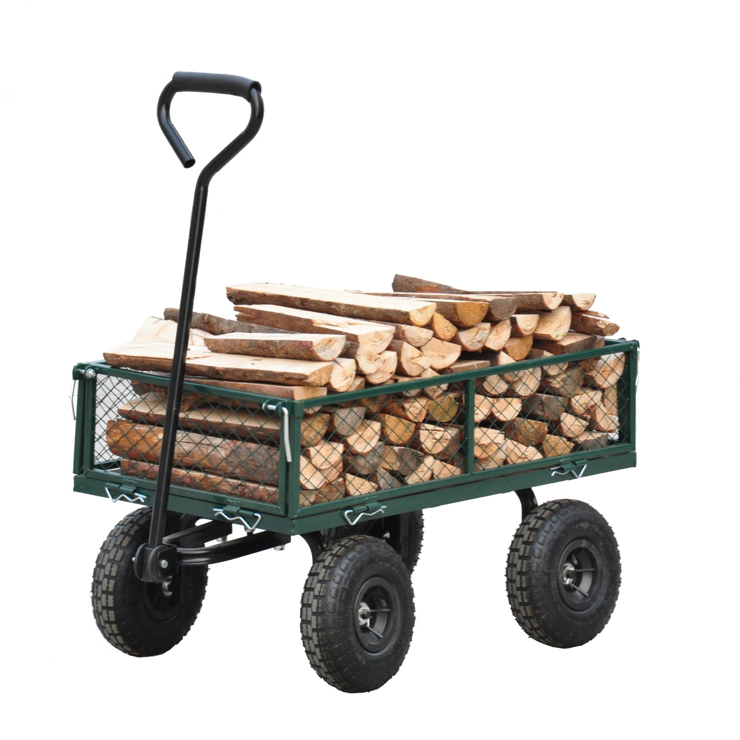 Wagon Cart Garden cart trucks make it easier to transport firewood