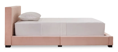 Ashley Chesani Blush Contemporary Twin Upholstered Bed B050-171
