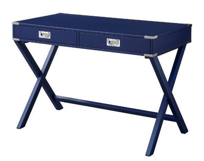 ACME Amenia Writing Desk, Navy Blue Finish 93008