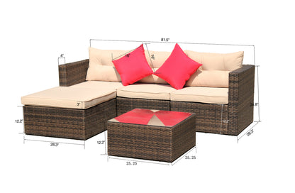 5PC Patio Sets