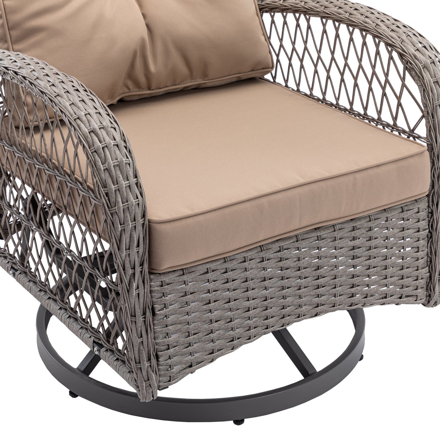 3pcs Outdoor Furniture Modern Wicker set