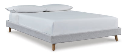 Ashley Tannally Beige Casual Full Upholstered Platform Bed B095-772