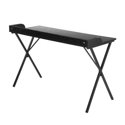 47.2" L Rectangular Computer Desk, Writing Desk - full black