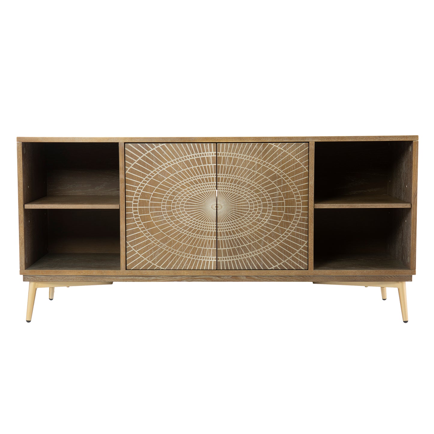 Crestbury Media Console w/ Storage