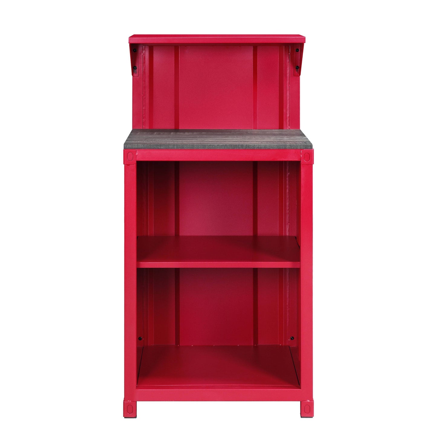 ACME Cargo Reception Desk in Red Finish AC00377